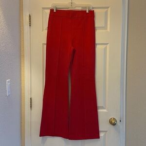 SPANX Vibrant Red Flare Career Pants